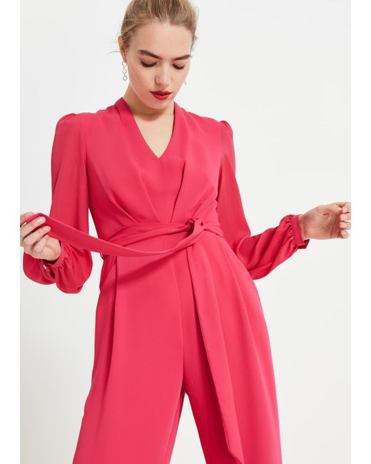 phase eight jumpsuit red