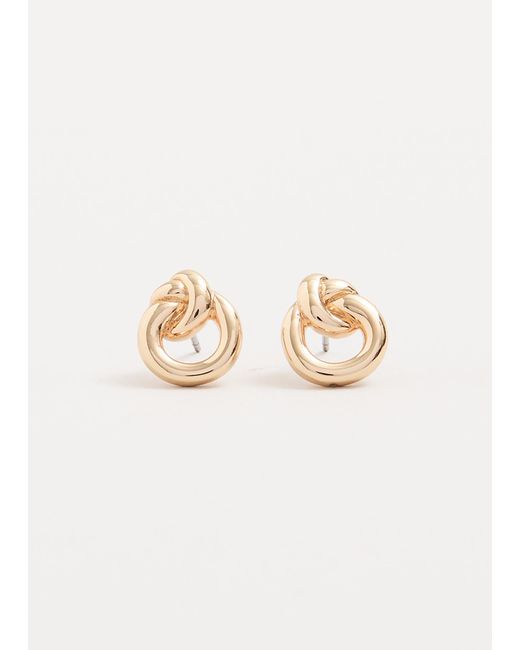 Phase Eight Natural Knotted Stud Earrings