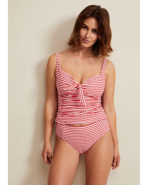 Phase Eight Pink Stripe Tankini Bottom