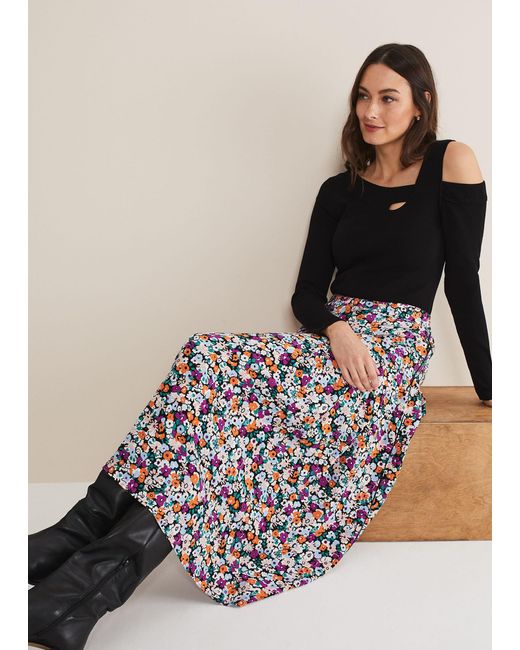 Phase Eight Black Wren Cut Out Knit