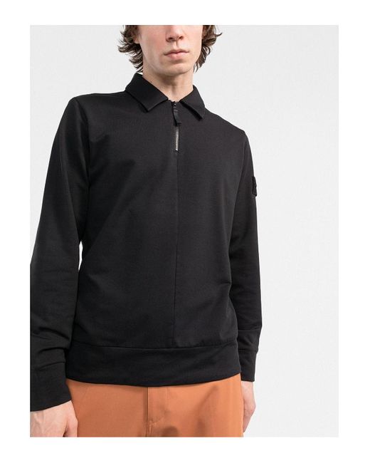 stone island garment dyed ghost sweatshirt