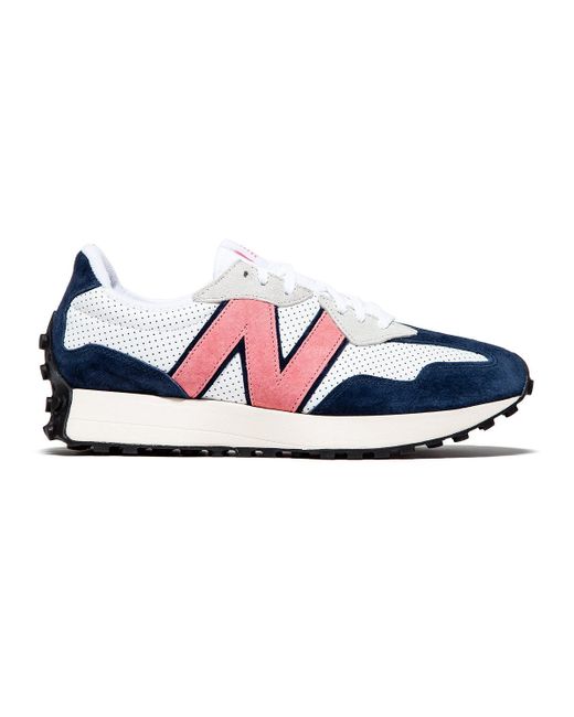 New Balance Suede 327 Trainer in White for Men Lyst UK