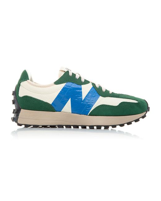 New Balance Suede 327 Trainer in Blue for Men - Lyst