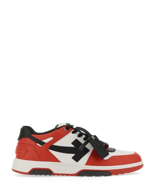 Off-White c/o Virgil Abloh Out Of Office Low-top Leather Trainers