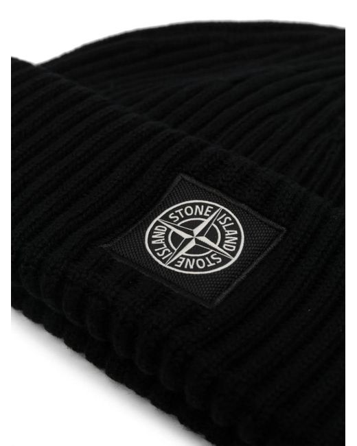 mens beanie hat stone island