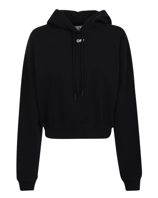 Off white hoodie best sale lyst