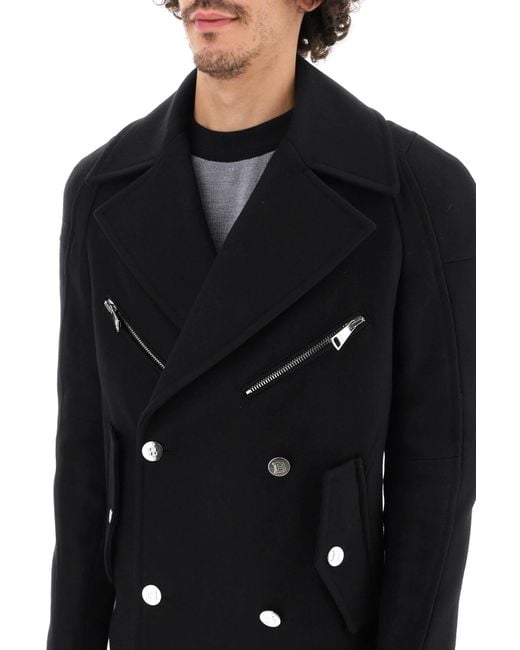 Balmain shop black coat