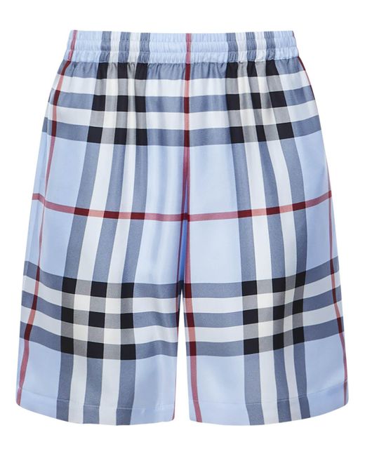 Burberry Shorts in Blue for Men | Lyst