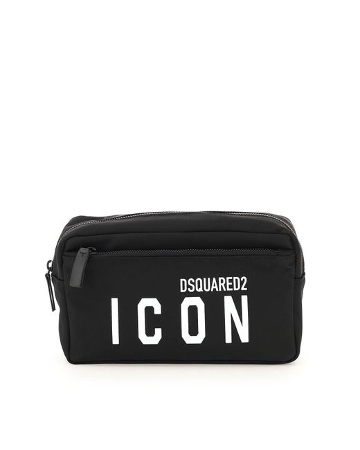 DSquared² Icon Beauty Case in Black for Men | Lyst