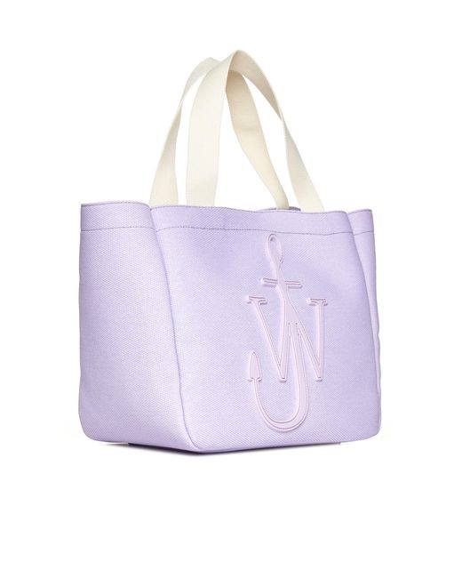J.W. ANDERSON LILAC PUPLE CANVAS TOTE BAG バッグ・カバン トート 
