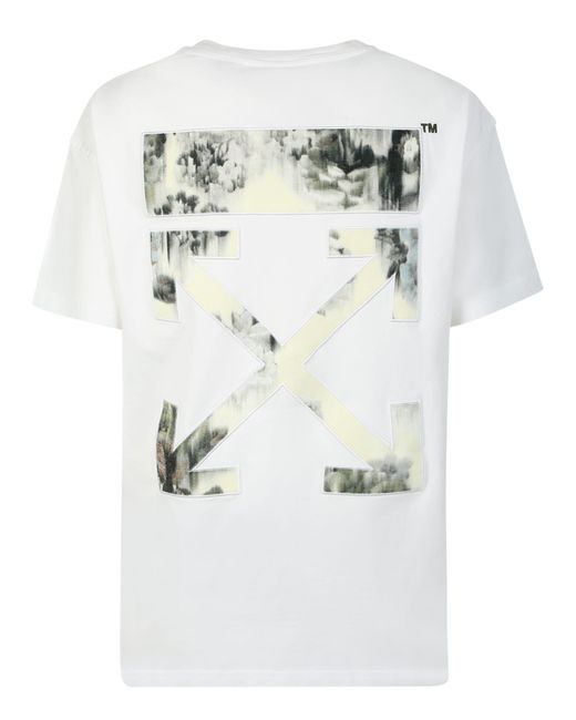 Off-White c/o Virgil Abloh Classic Cut T-shirt With Iconic Arrows Motif in  White | Lyst