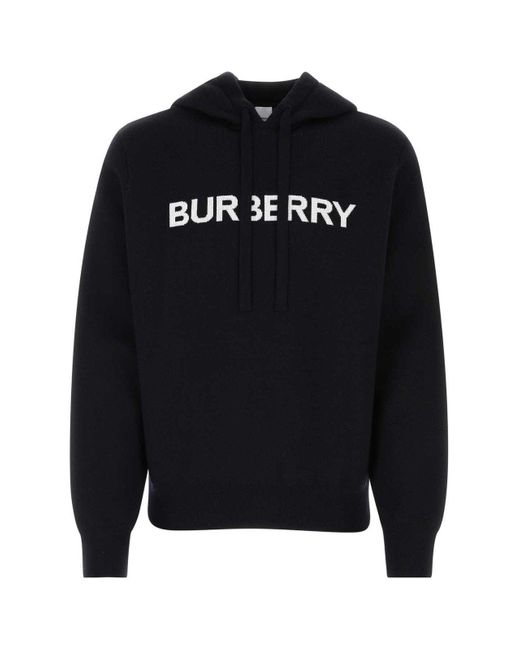 Burberry Felpa in Black for Men | Lyst