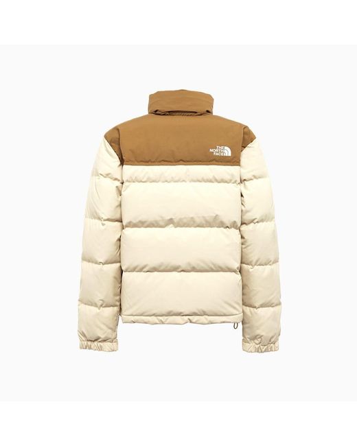 The North Face Jacket Nf0a82roqk1 Nuptse in Natural for Men | Lyst