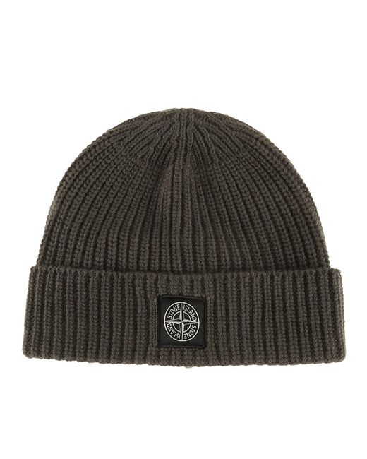 stone island knit beanie
