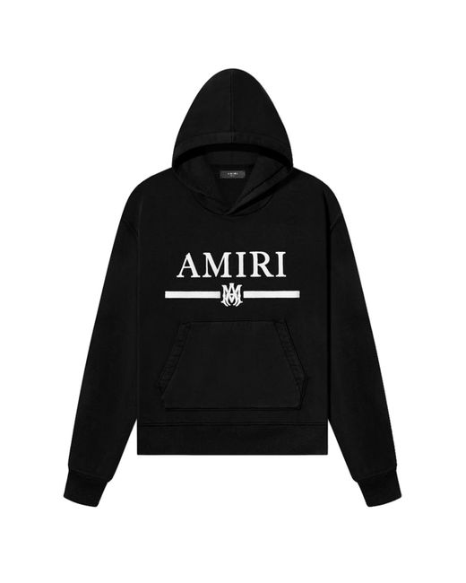 Amiri Ma Bar Logo Hoodie in Black for Men - Save 47% | Lyst UK
