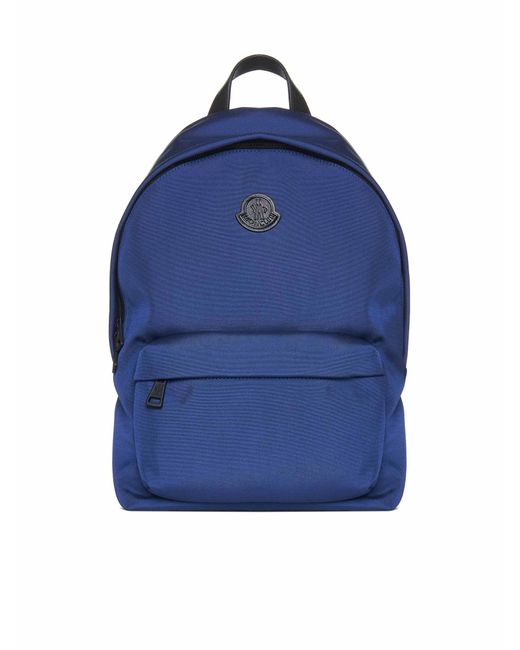 Moncler Synthetic Pierrick Patchlogo Nylon Backpack in Blue for Men Save 46 Lyst UK