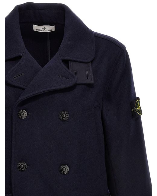 Stone island store over coat