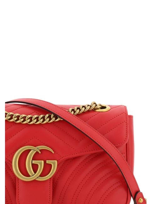 GG Marmont small matelassé-leather shoulder bag | Gucci