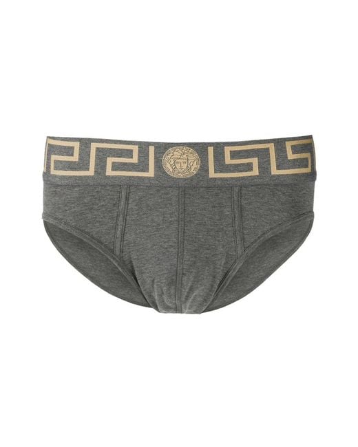 Versace Men's Underwear & Swimwear in Grey (Gray) for Men Lyst