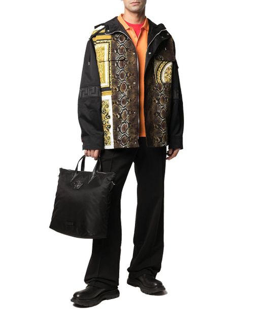 versace mens briefcase