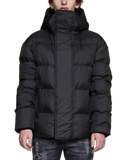 Pink for Men DSquared² Synthetic Down Jacket in Red Mens Jackets DSquared² Jackets 