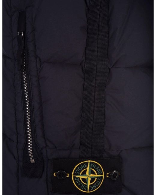 Stone island sale gilet navy