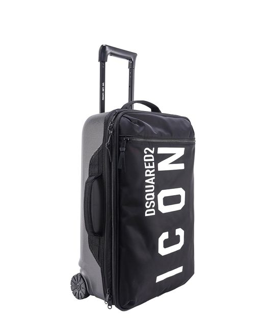 for Men Mens Bags Luggage and suitcases Black DSquared² Synthetic Luggage in Nero+Nero Save 41% 