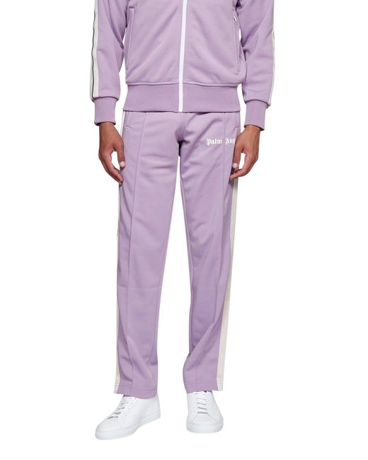 Palm Angels Pants in Purple for Men 