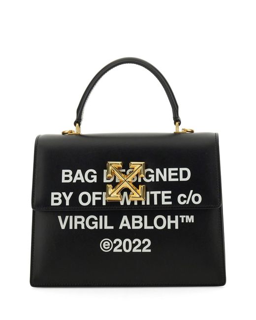 Off-White c/o Virgil Abloh Gummy Jitney 1.4 Bag in Black