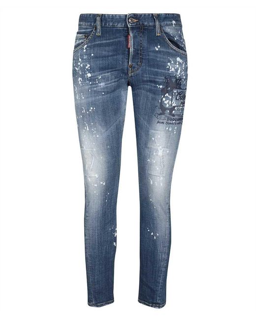 DSquared² Sexy Twist Jeans in Blue for Men | Lyst