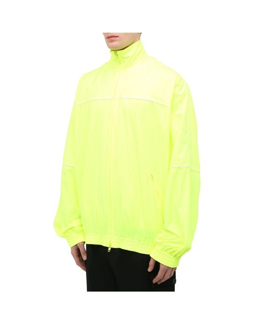 Balenciaga yellow best sale windbreaker
