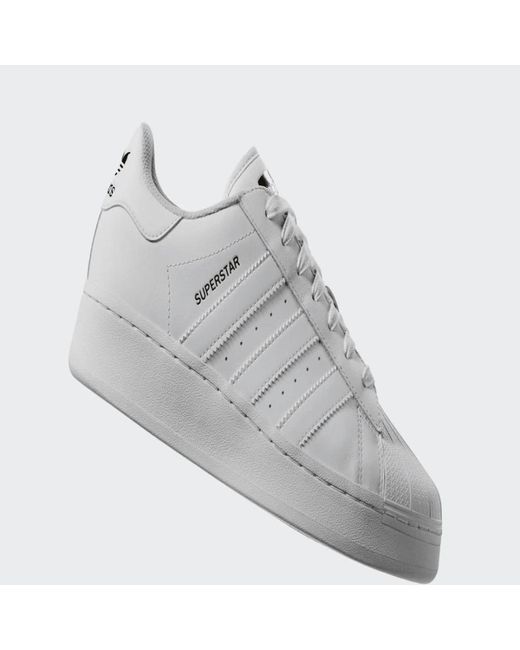 adidas Superstar Shoes Lyst | in White