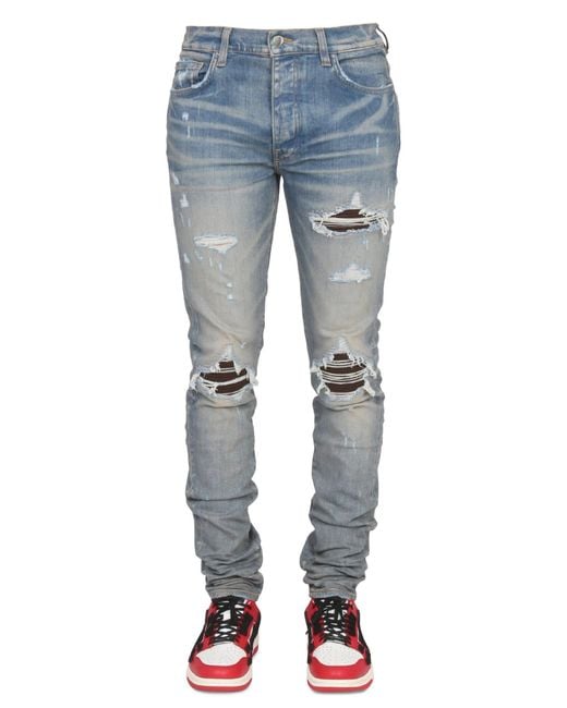 Amiri Slim Fit Jeans in Blue for Men Lyst