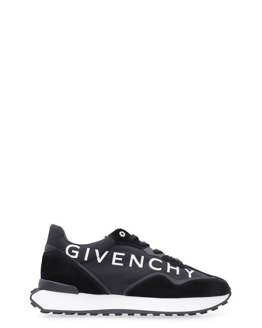 Givenchy Giv Runner Low-top Sneakers in Black for Men | Lyst