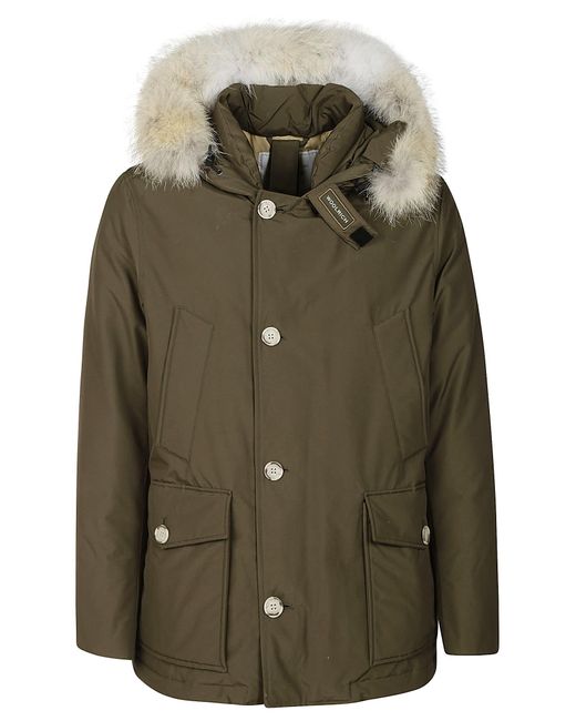 Woolrich Arctic Detachable Fur Parka in Dark Green (Green) for Men - Save  49% | Lyst