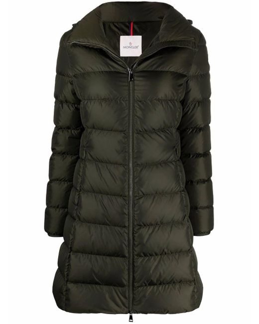moncler green parka