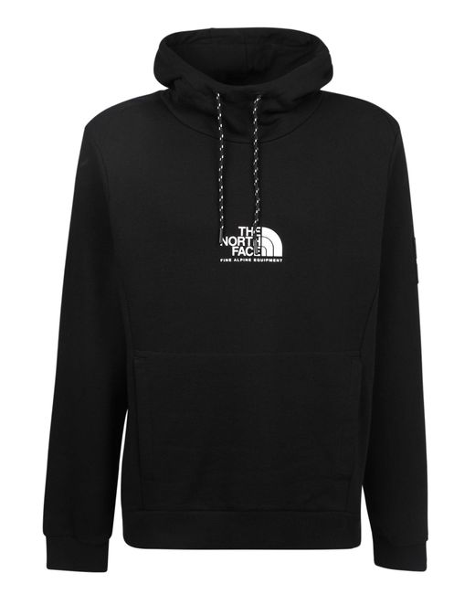 The North Face Cotton Logo Print Hoodie Men in Nero (Black) for Men