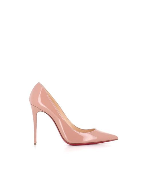Christian Louboutin Décolleté Kate 100 in Pink | Lyst