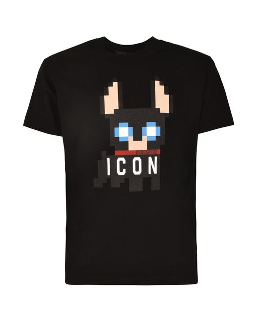 DSquared² Ciro Cool Fit T-shirt in Black for Men | Lyst