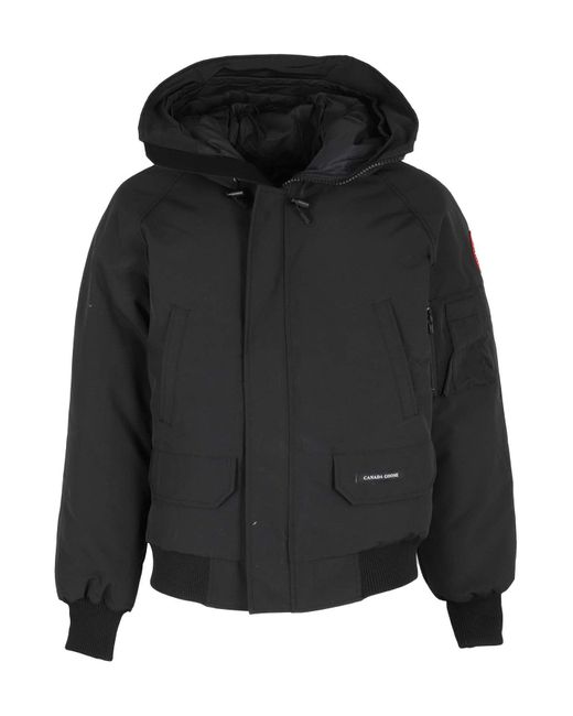 Mens black canada goose bomber 2025