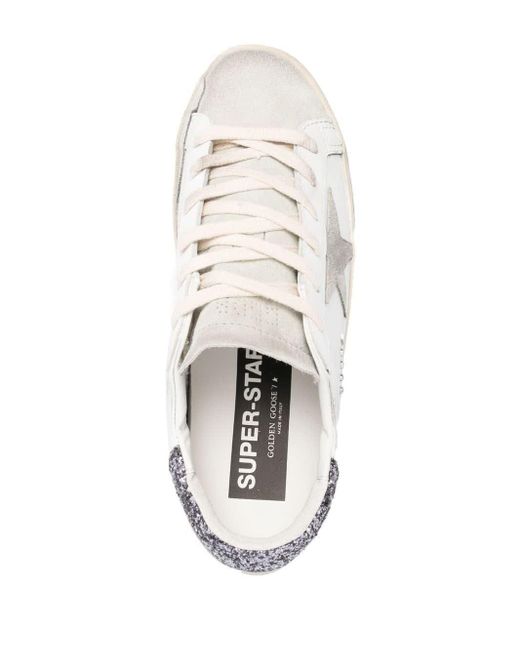 Women's Super-Star sneakers with gold foxing