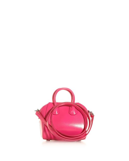 Givenchy Antigona Micro Bag in Pink