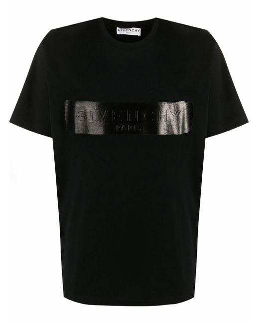 Givenchy Cotton T-shirt With Latex Band 