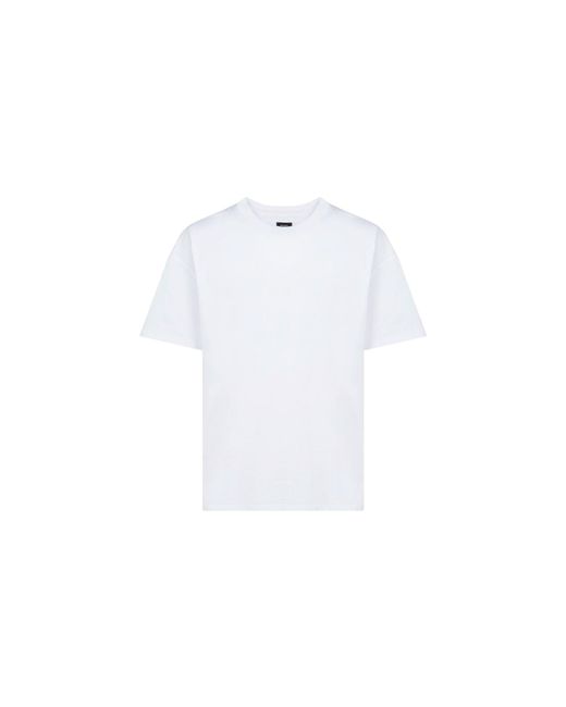 Fendi Cotton Roma T-shirt in White for Men - Save 39% | Lyst