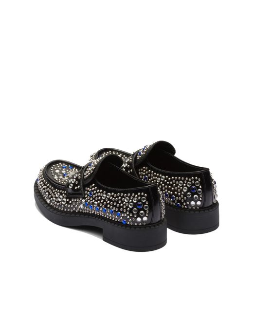Mens rhinestone shop loafers