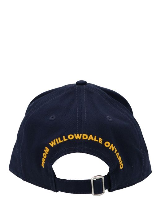 dsquared hat blue