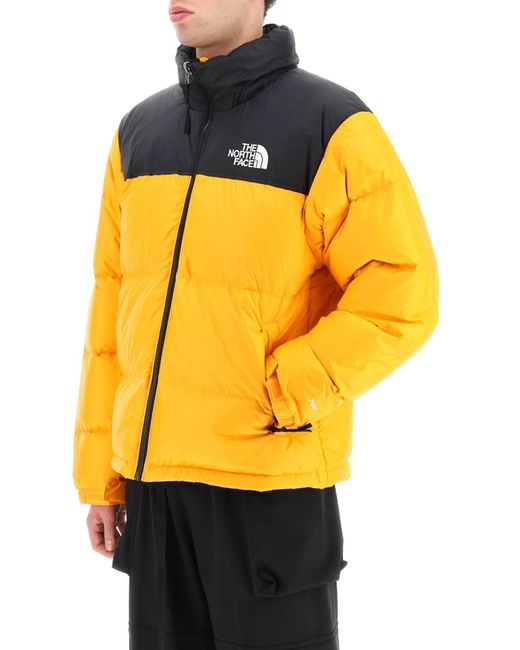 The North Face 1996 Retro Nuptse Down Jacket in Yellow for Men | Lyst