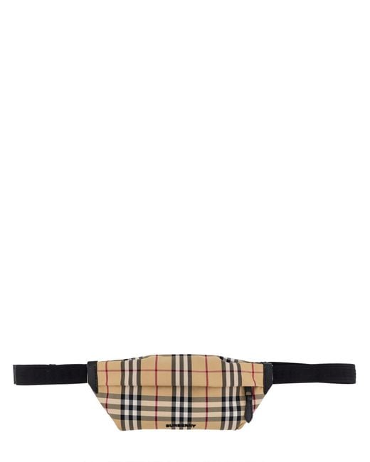 Burberry Belt Bag in White for Men Lyst UK