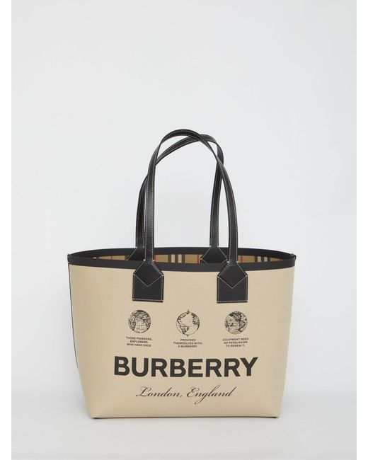 Burberry Medium Heritage Tote Bag