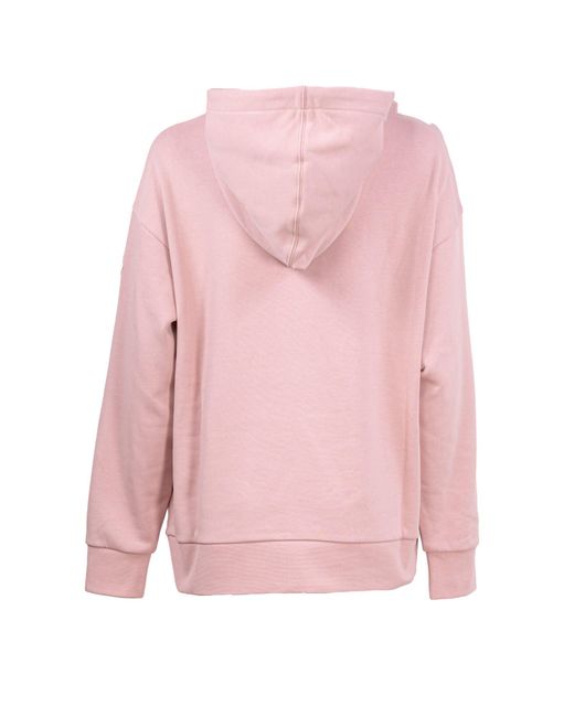 Moncler Cotton Sweatshirt in Pink 